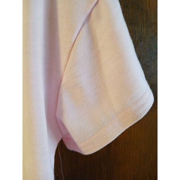 US Polo Assn Cropped T-shirt Pink Blue Logo Womens XS Stretchy Summer Vibes - Picture 6 of 16